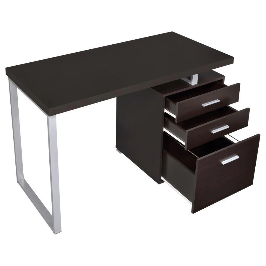 Brennan - 3-drawer Office Desk - Funk Metal Works LLC