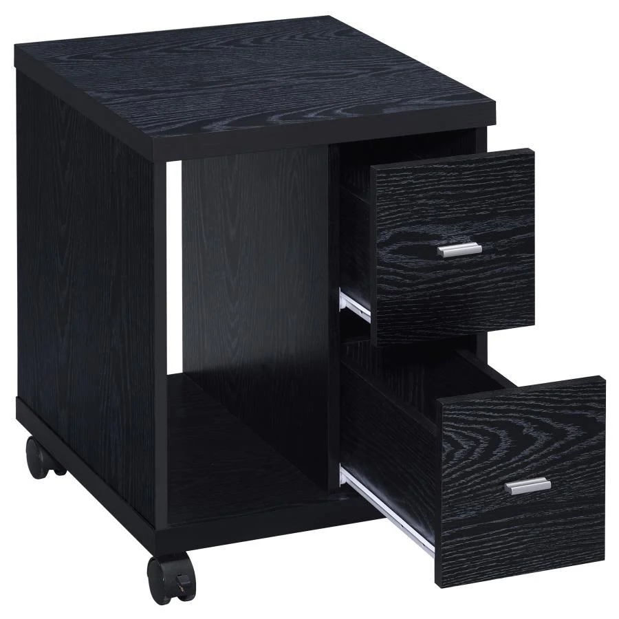 Russell - 2-drawer CPU Stand - Funk Metal Works LLC