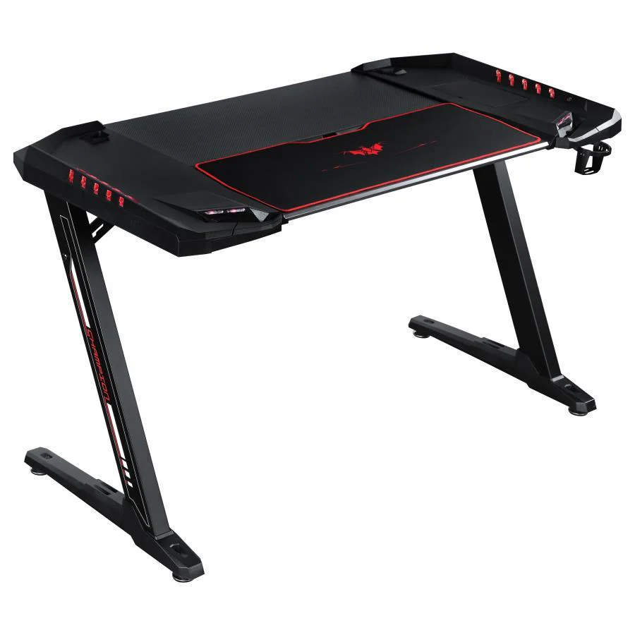 Ardsley - Gaming Desk - Black - Funk Metal Works LLC