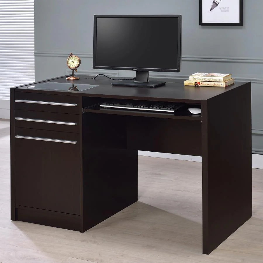 Halston - 3-drawer Connect-it Office Desk - Funk Metal Works LLC